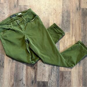 Level 99 Forest Green Skinny Pants